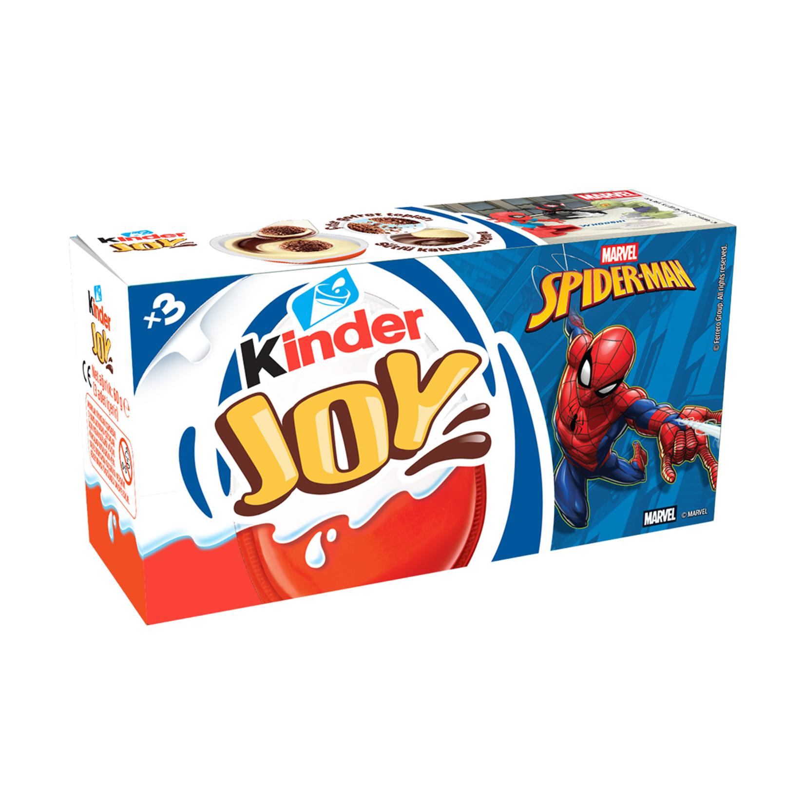 Kinder Joy Lisanslı Erkek 3 x 20 G