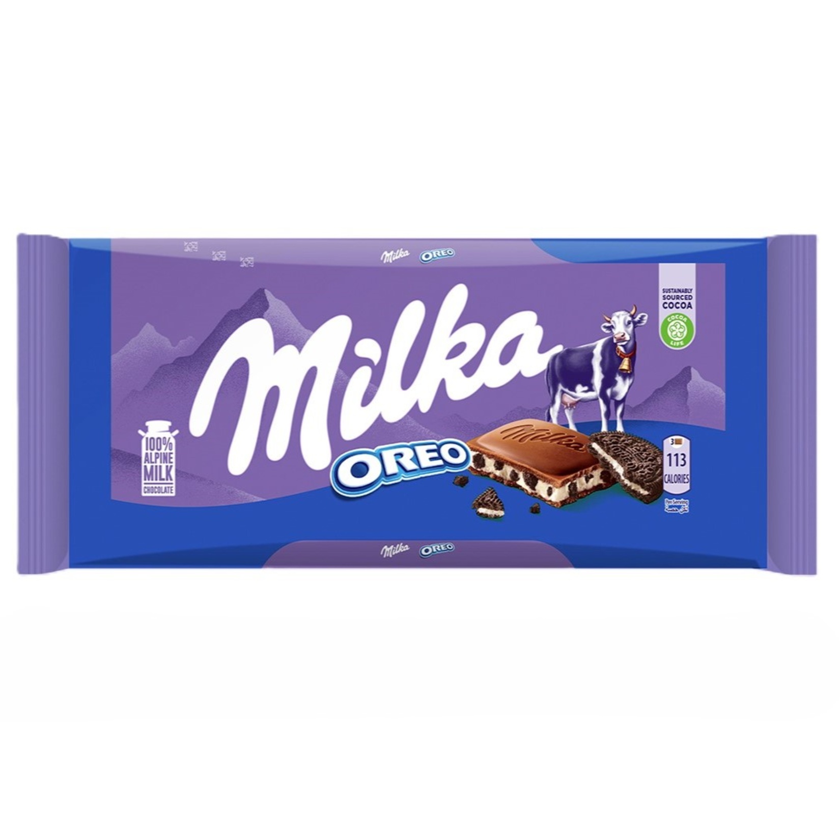 Milka Oreolu Çikolata 100 G - Görsel 1