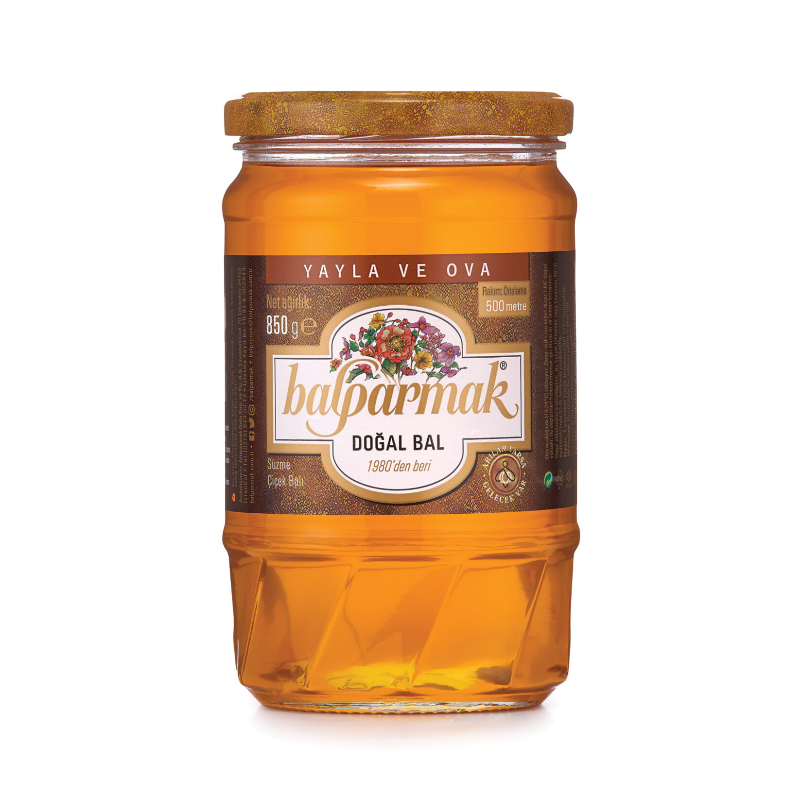 Balparmak Yayla ve Ova Çiçek Balı 850 G - Görsel 1