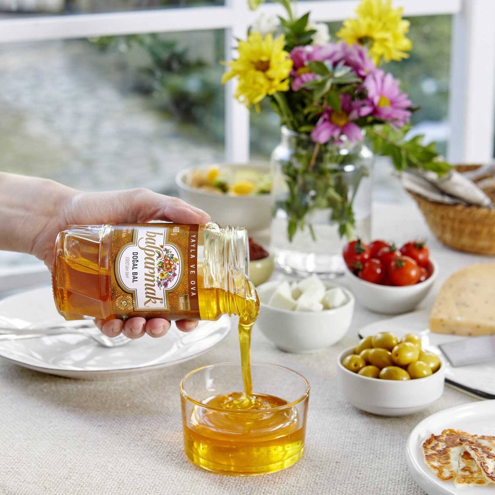 Balparmak Yayla ve Ova Çiçek Balı 460 G - Görsel 4