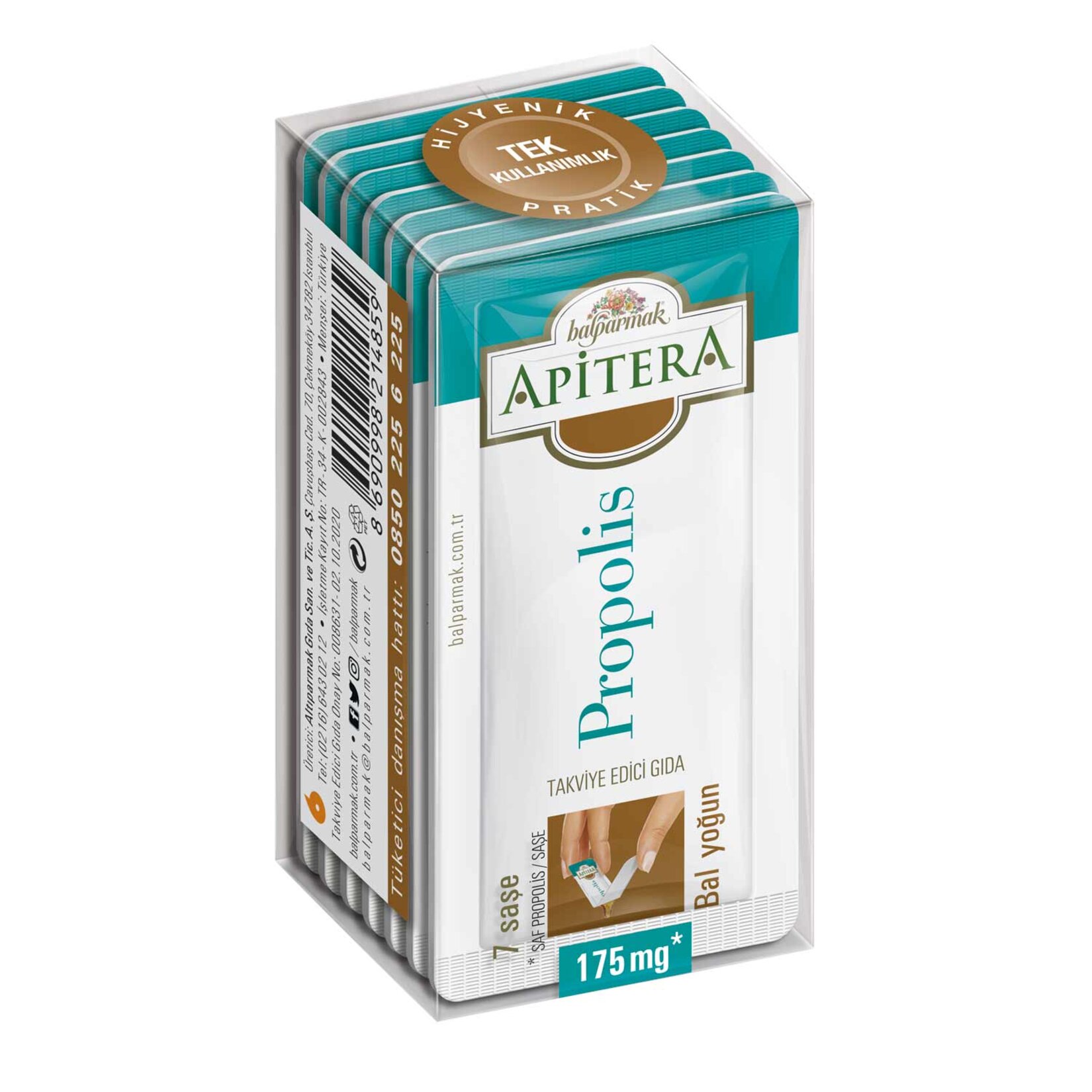 Balparmak Apitera Propolis + Bal 7X7 G - Görsel 1