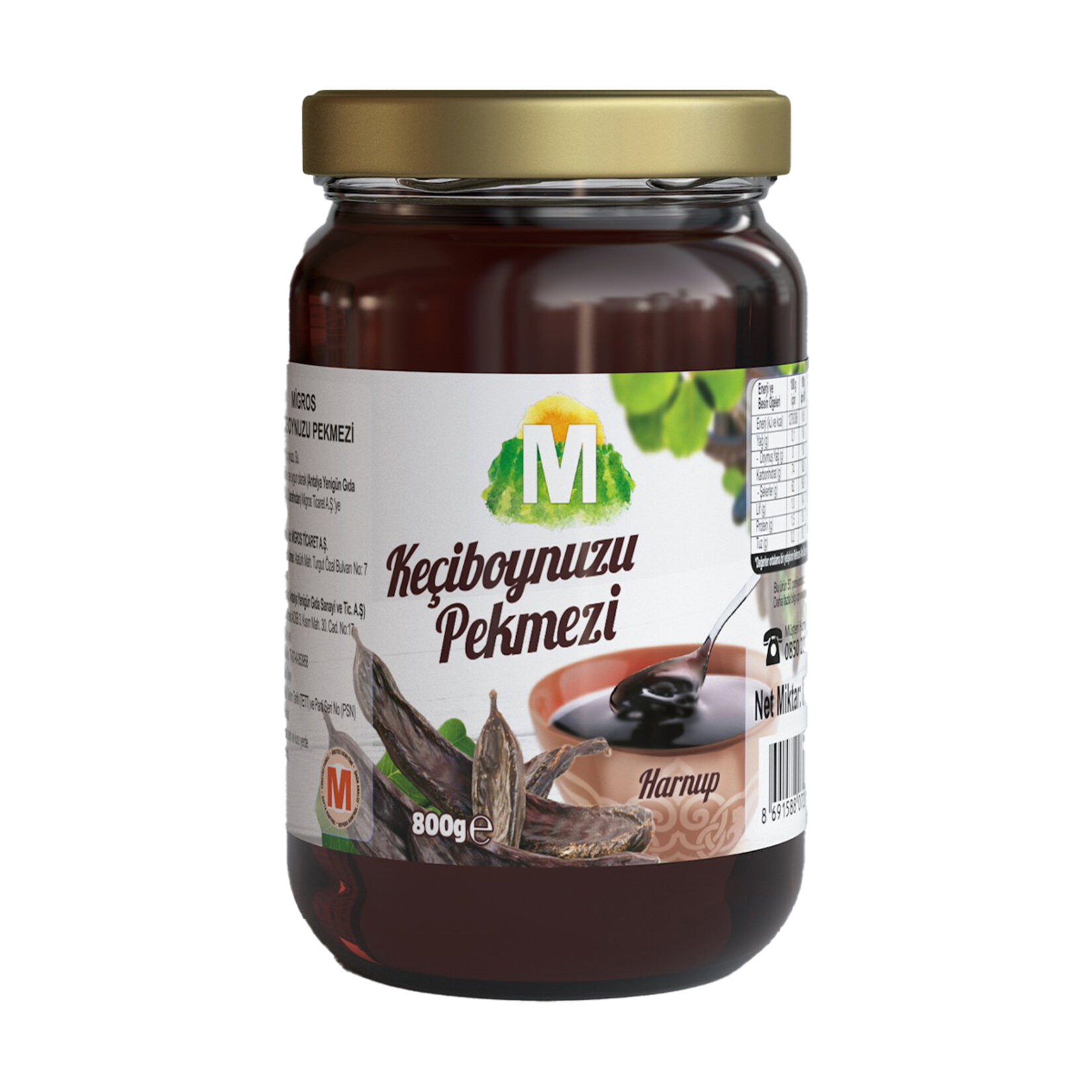 Migros Keçiboynuzu Pekmezi 800 G