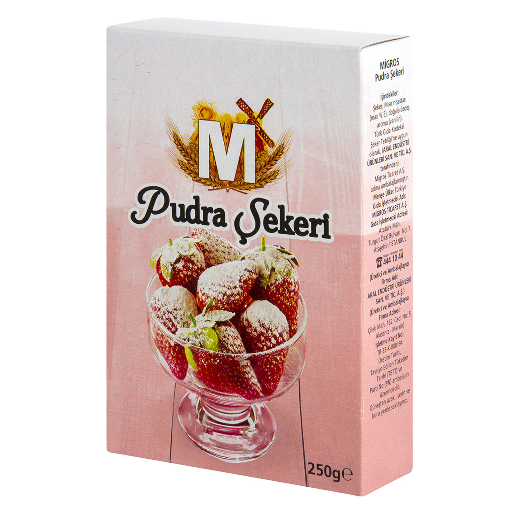 Migros Pudra Şekeri 250 G - Görsel 1