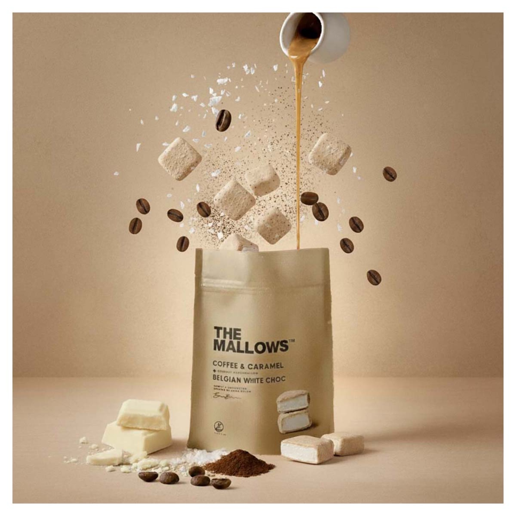 The Mallows Kahve ve Karamelli Marshmellow 90 G - Görsel 2