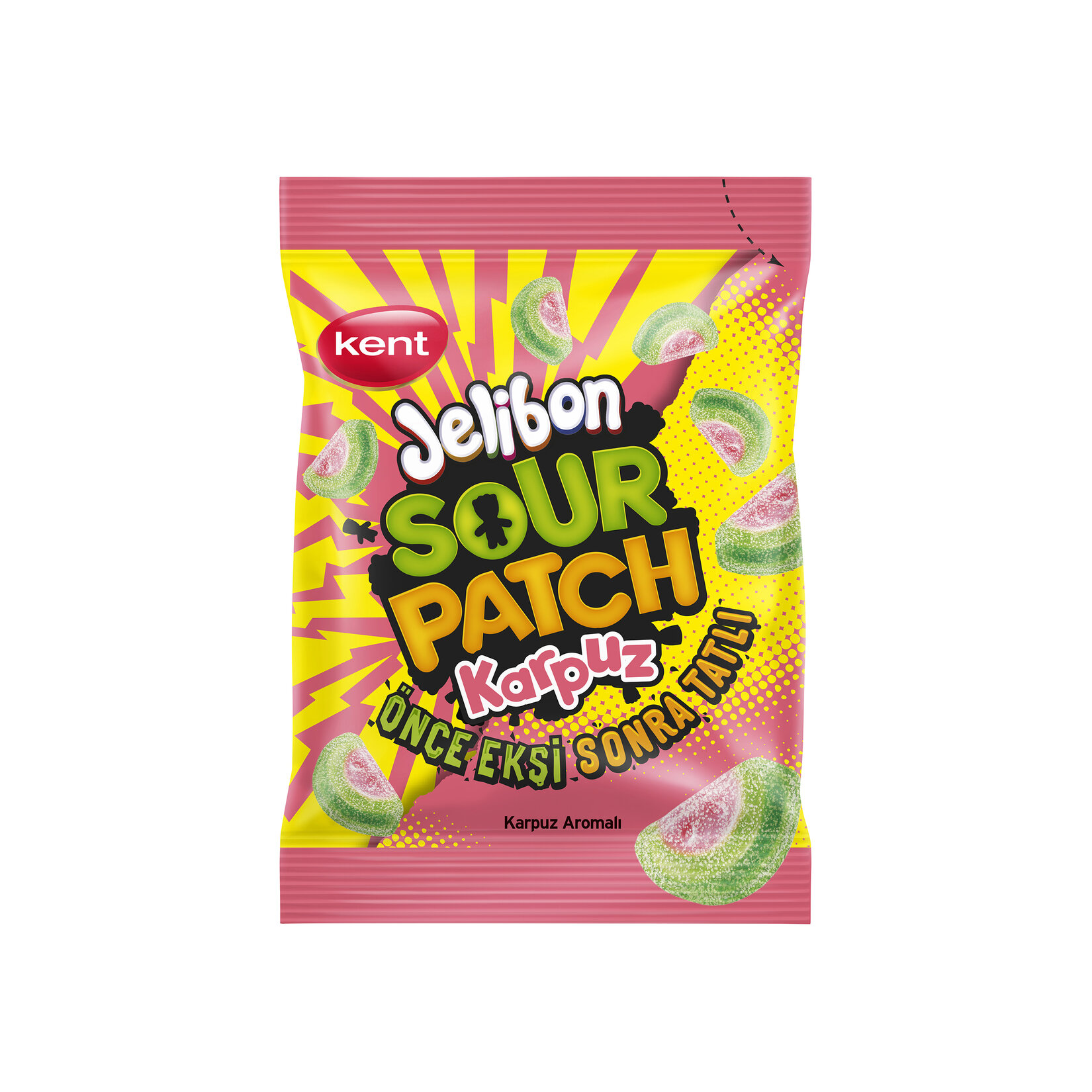 Jelibon Sourpatch Karpuz 80 G