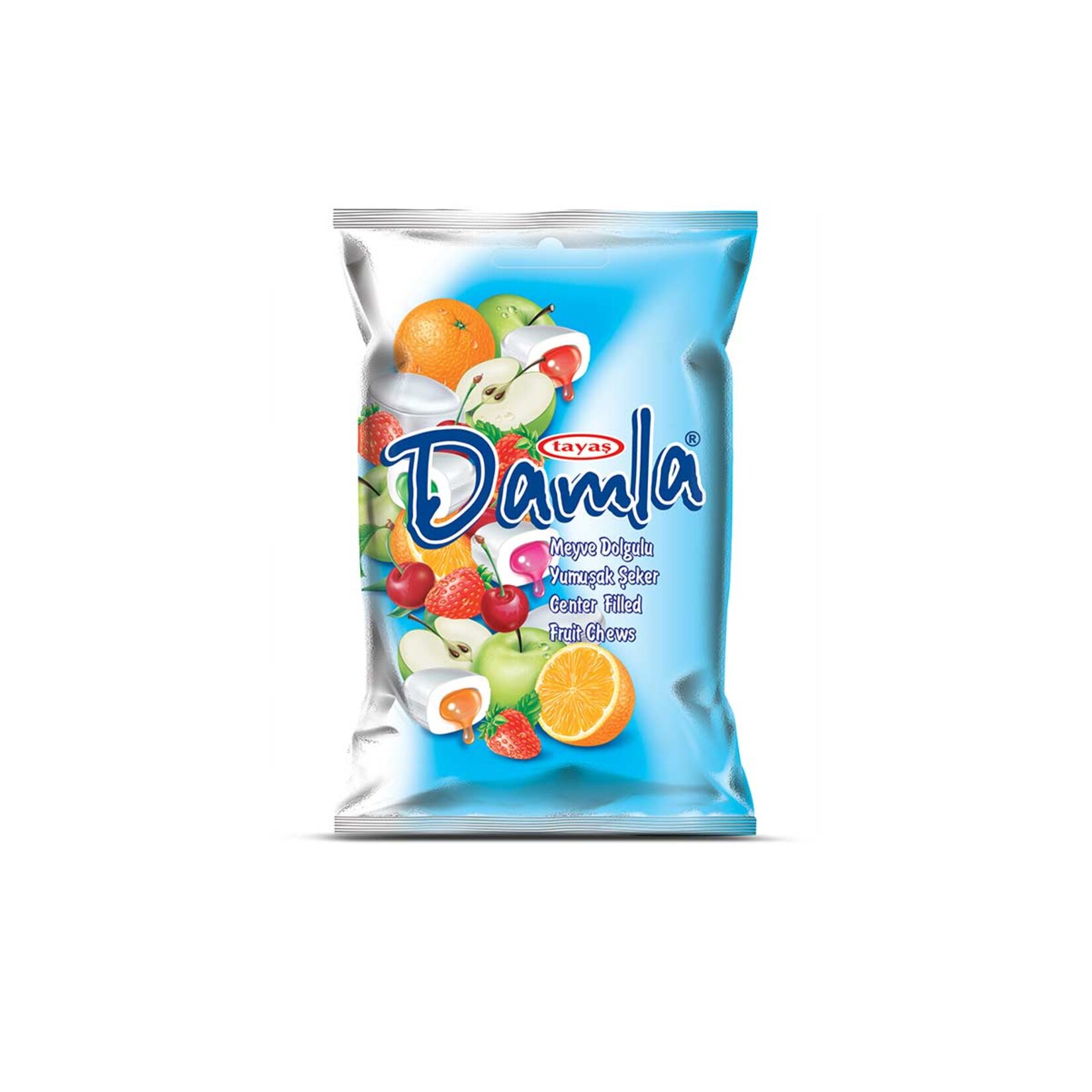 Tayaş Damla Meyveli Dolgulu Yumuşak Şeker 350 G