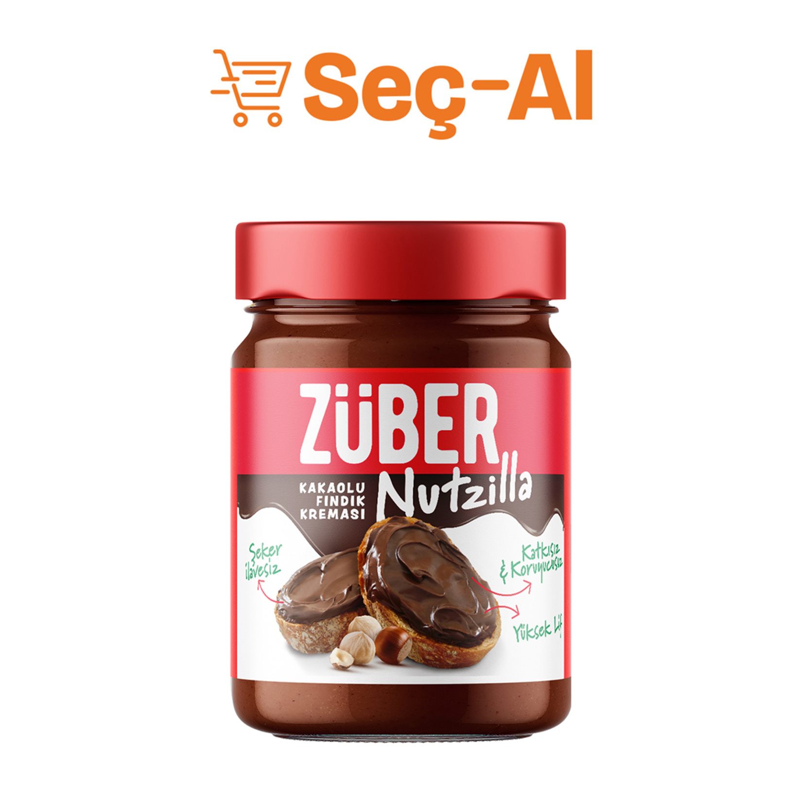 Züber Nutzilla Kakaolu Fındık Kreması 315 G