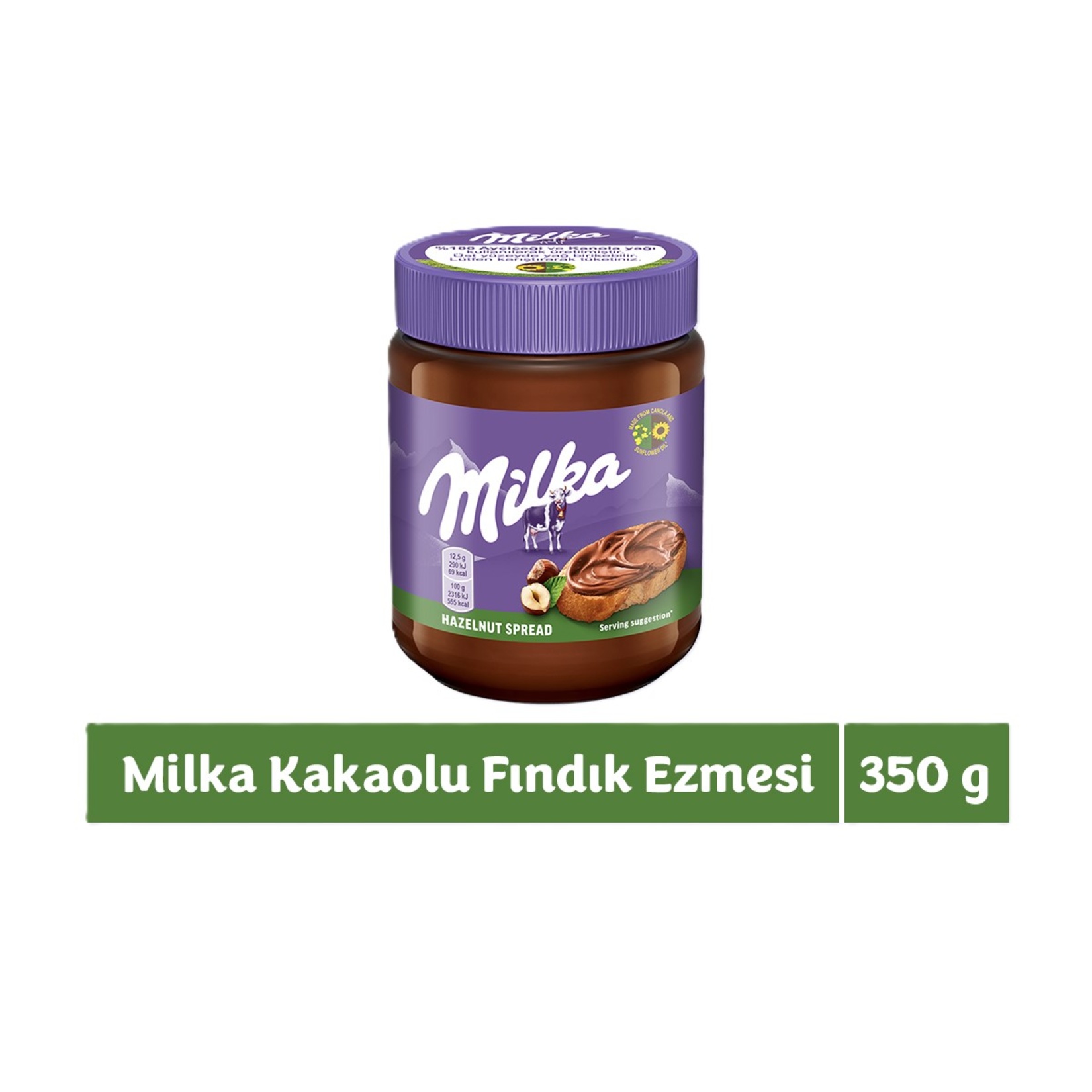 Milka Sürülebilir Fındık Ezmesi 350 G - Görsel 2