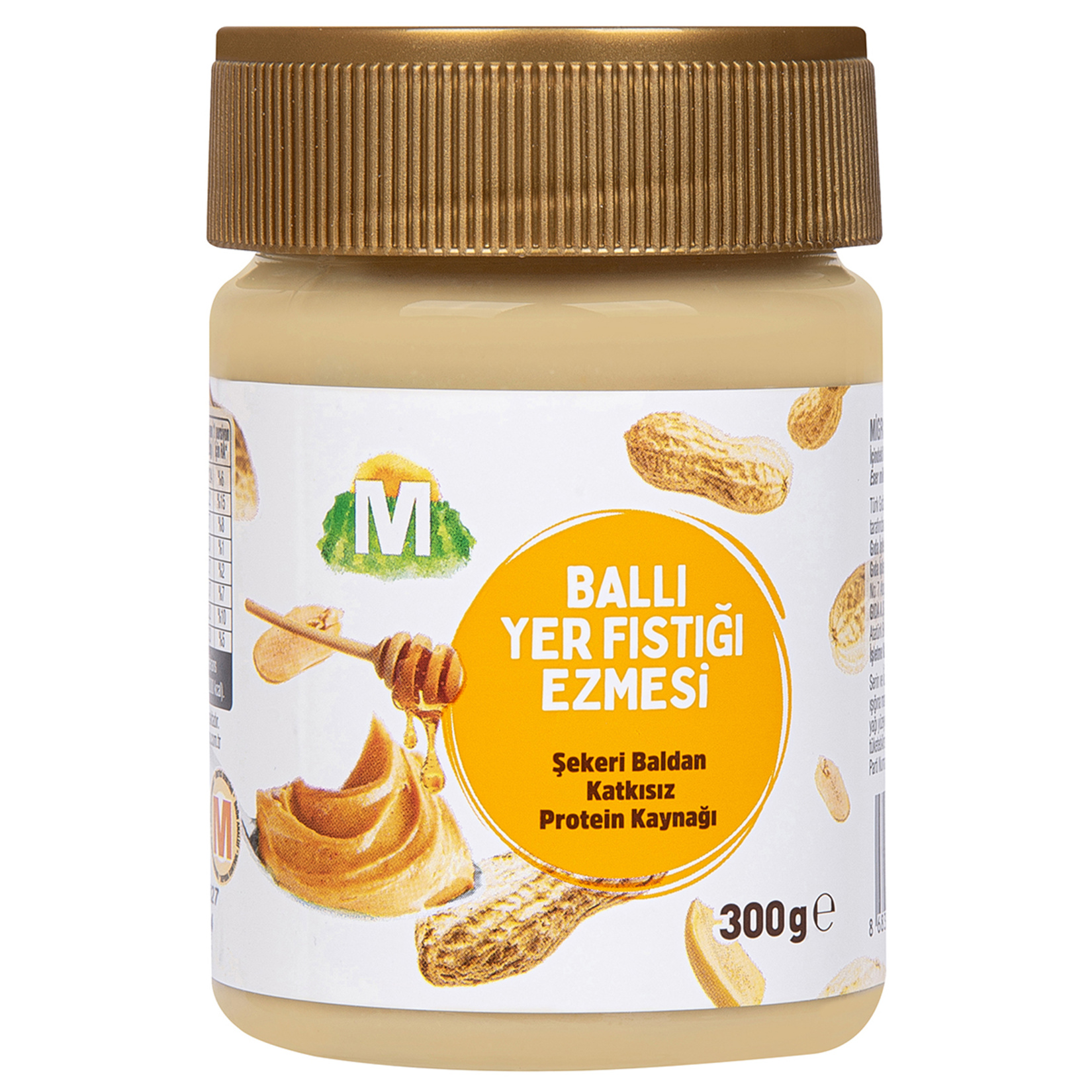Migros Ballı Yer Fıstığı Ezmesi 300 G