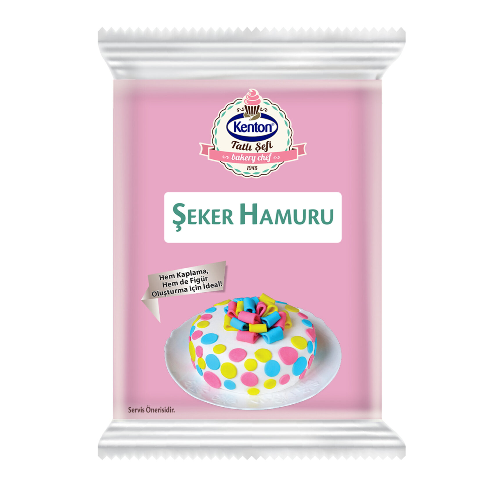 Kenton Tatlı Şefi Şeker Hamuru Pembe 200 G