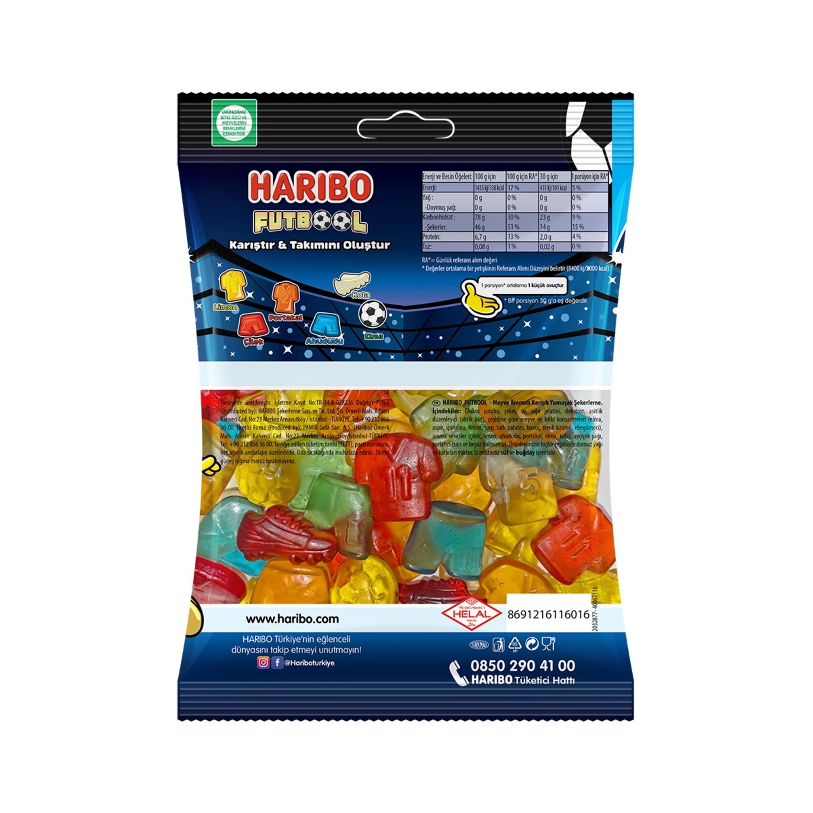 Haribo Futbool Pro 160 G - Görsel 2