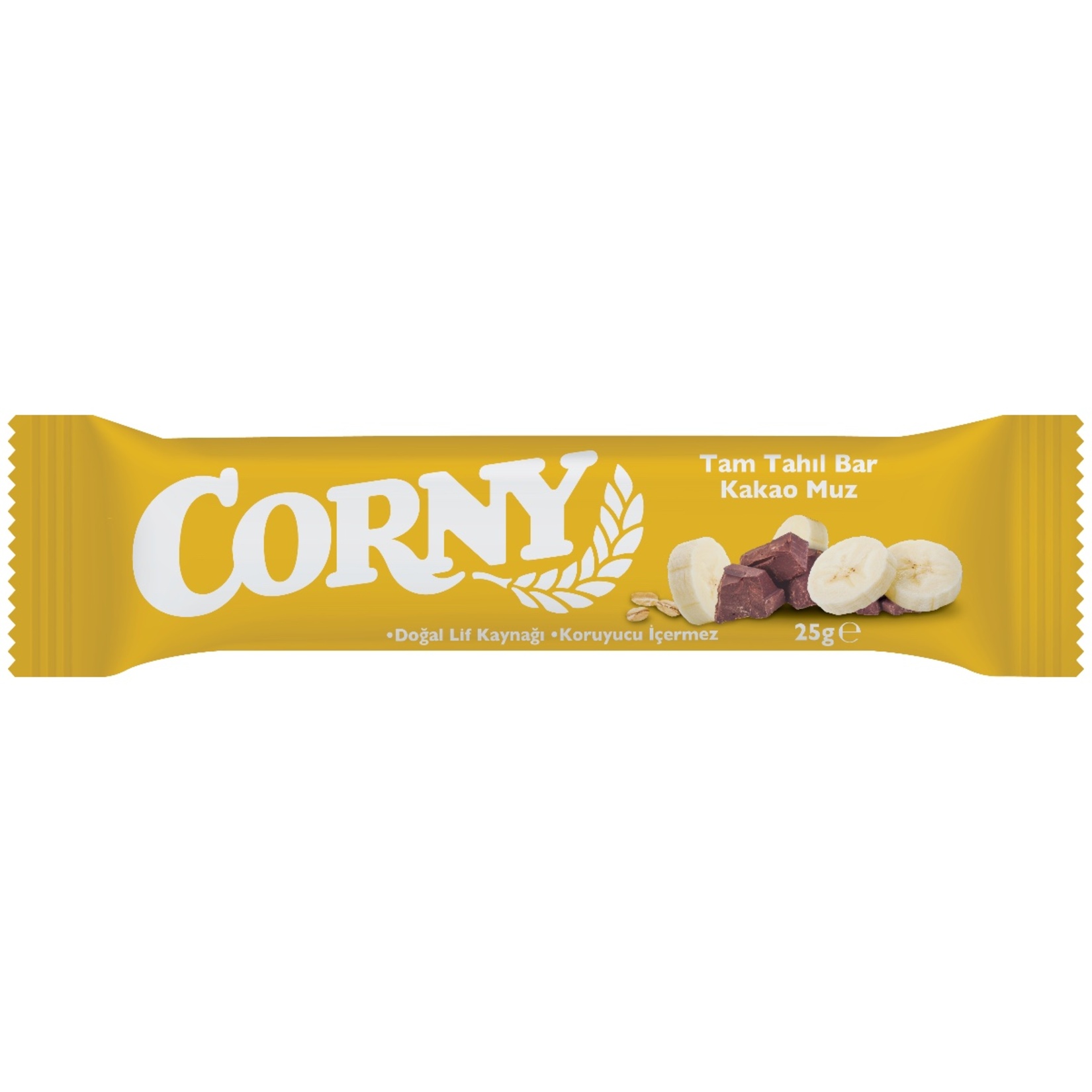 Corny Kakao Muz Tam Tahıl Bar 25 G