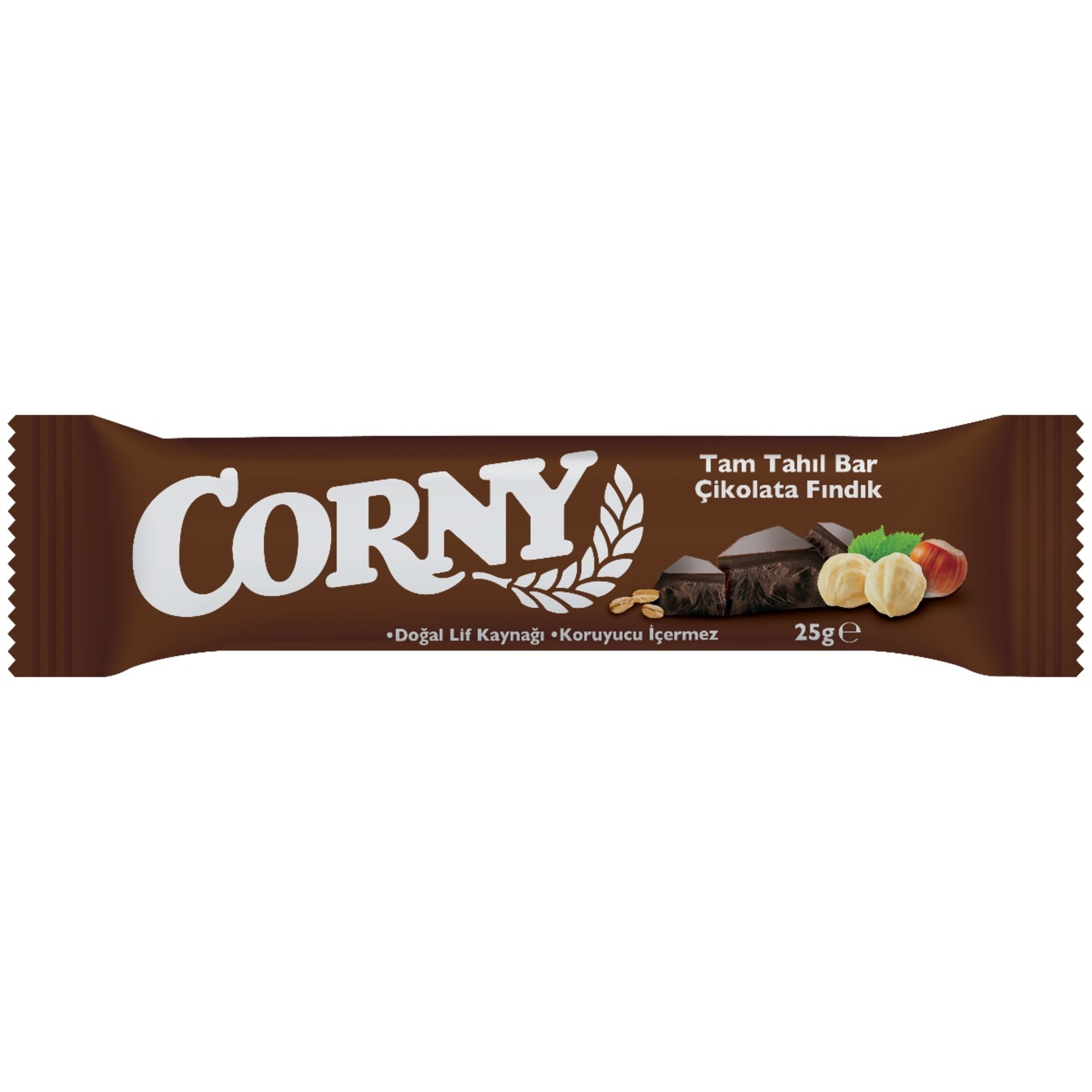 Corny Bar Tam Tahıl Çikolata Fındık 25 G