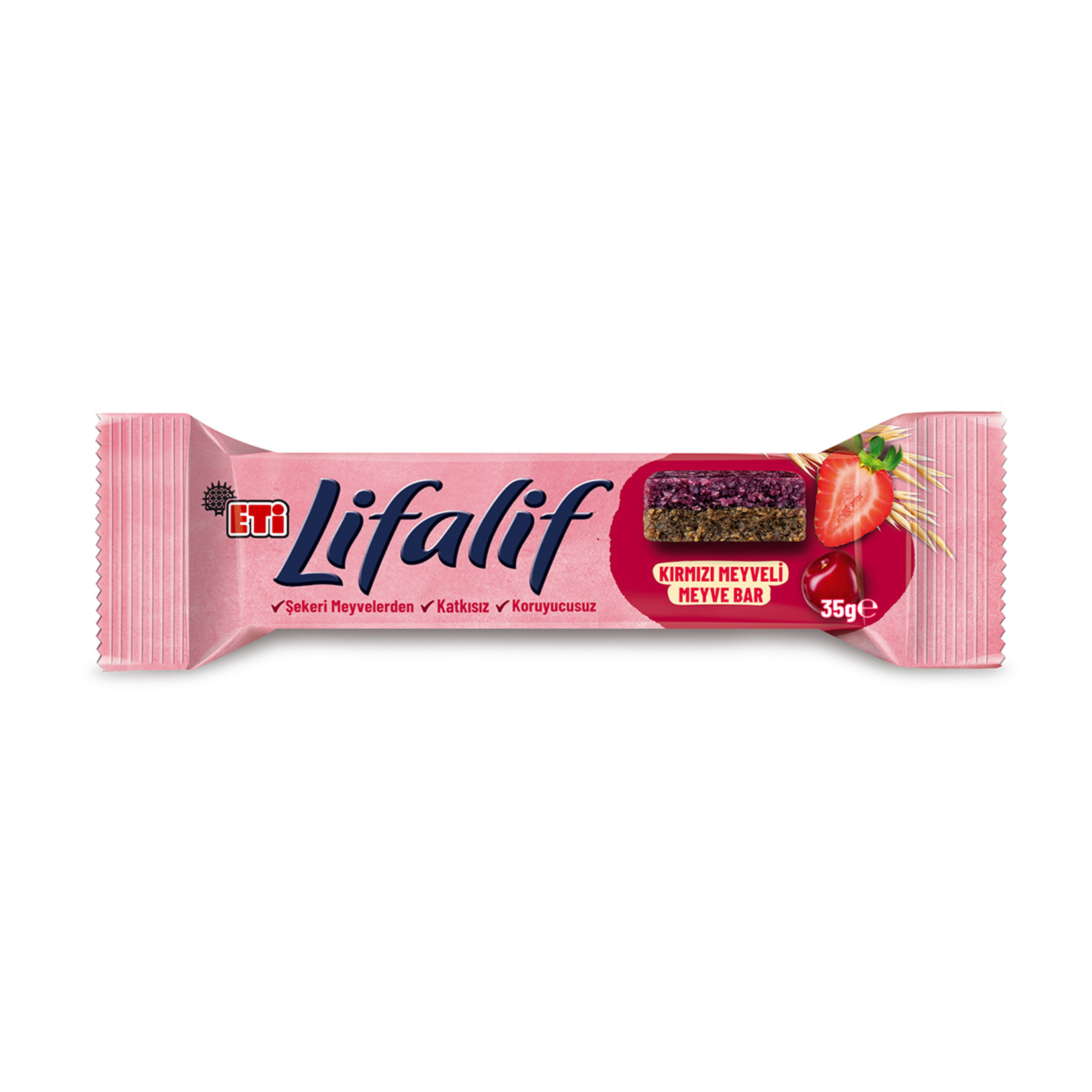 Eti Lifalif Meyve Bar Kırmızı Meyveli 35 G