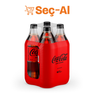 Coca-Cola Zero Sugar Pet 4x1 L