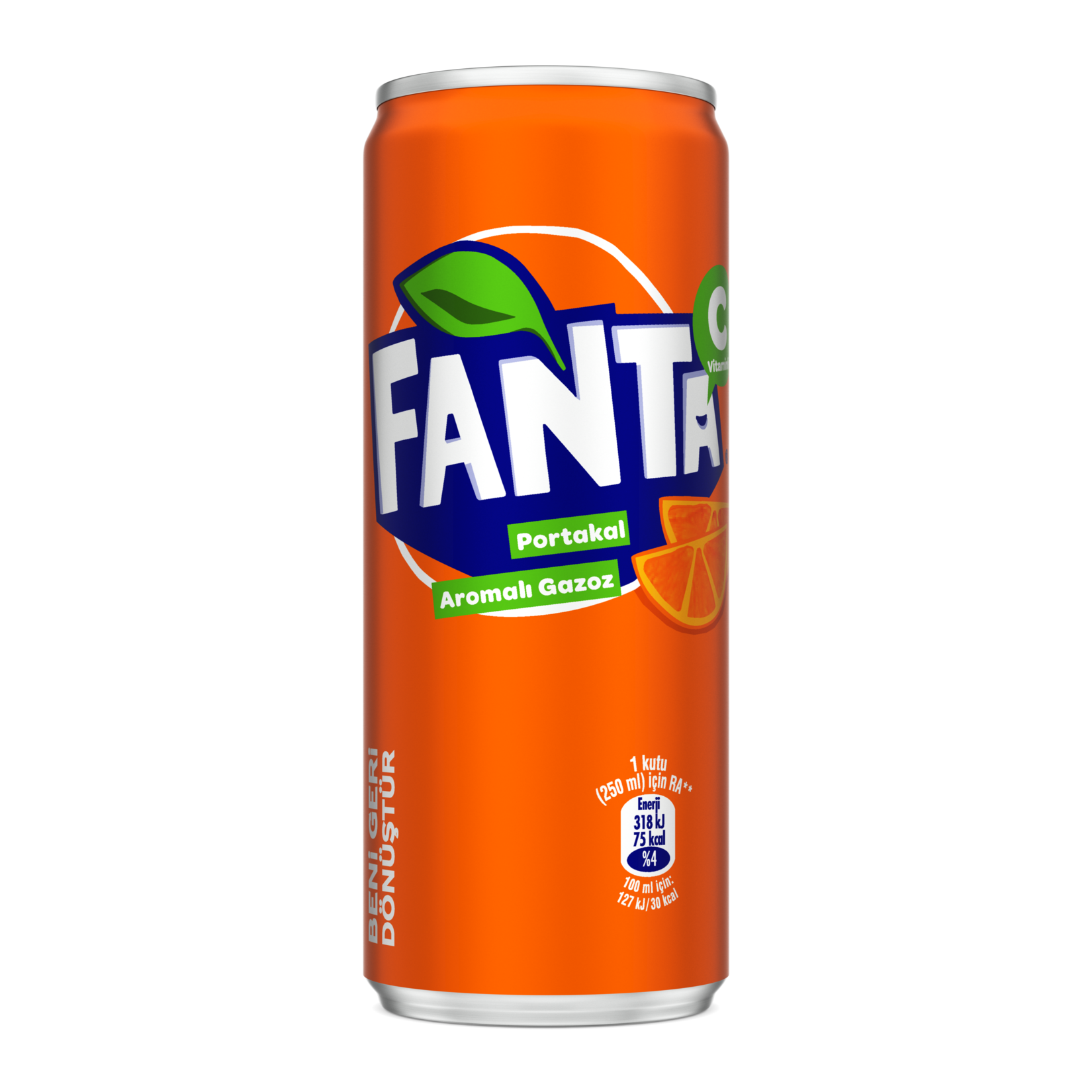 Fanta Portakal Aromalı Kutu 250 ML