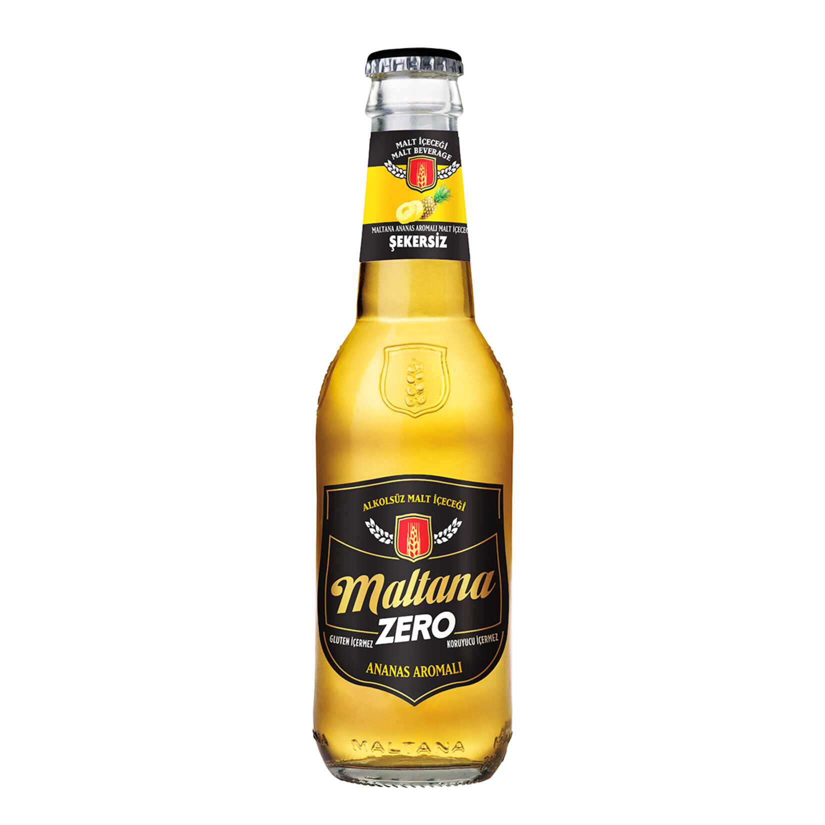 Maltana Zero Ananas Aromalı 250 Ml