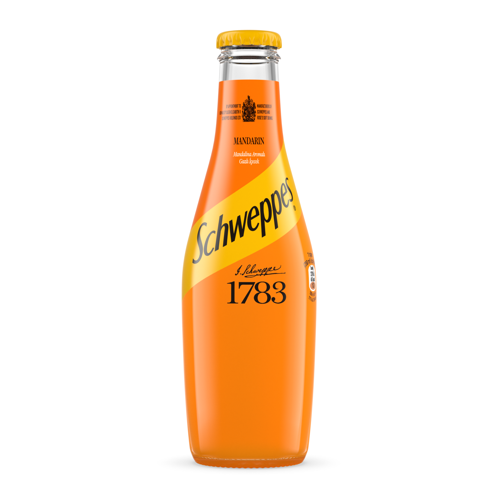 Schweppes Mandalina Cam Şişe 250 Ml
