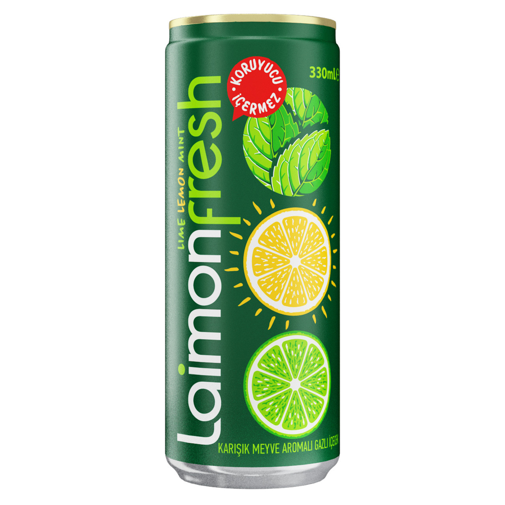Laimonfresh Lime Lemon Mint 330 Ml