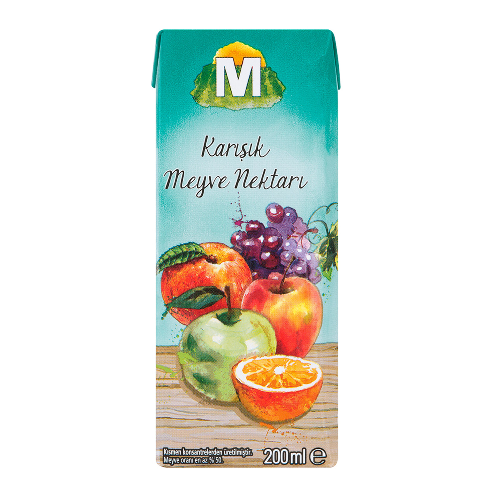 Migros Karışık Meyve Nektarı 200 Ml - Görsel 1