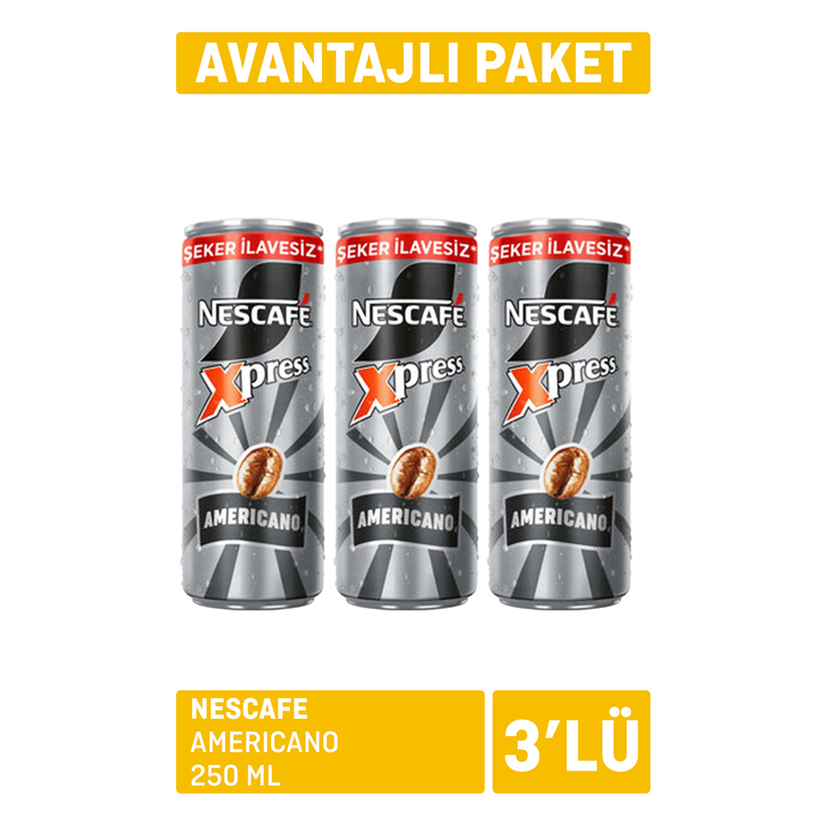 Nescafe Xpress Americano 3 x 250 Ml