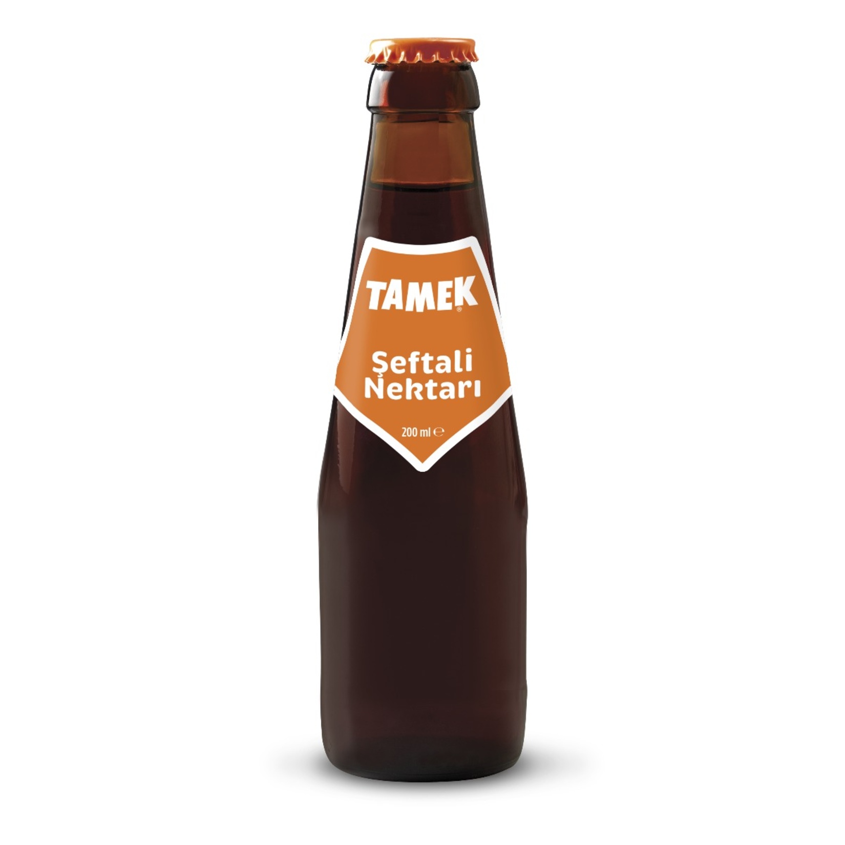 Tamek Şeftali Nektarı Kahverengi Şişe 200 Ml