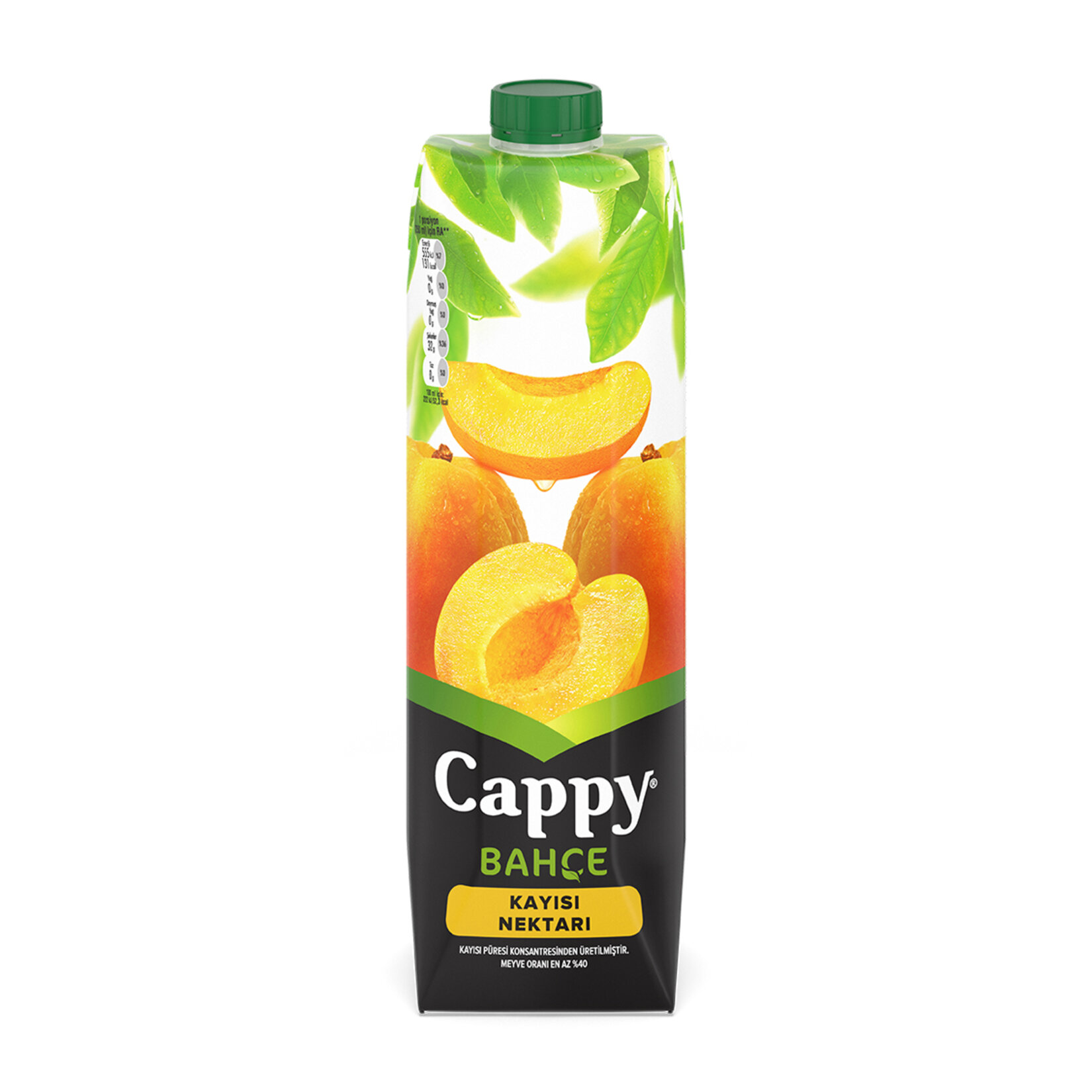 Cappy Kayısı Nektarı Karton Kutu 1 L