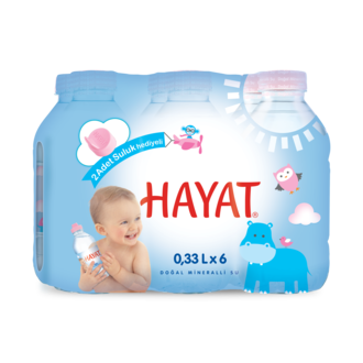 Hayat Su Bebekler İçin 6 x 330 Ml