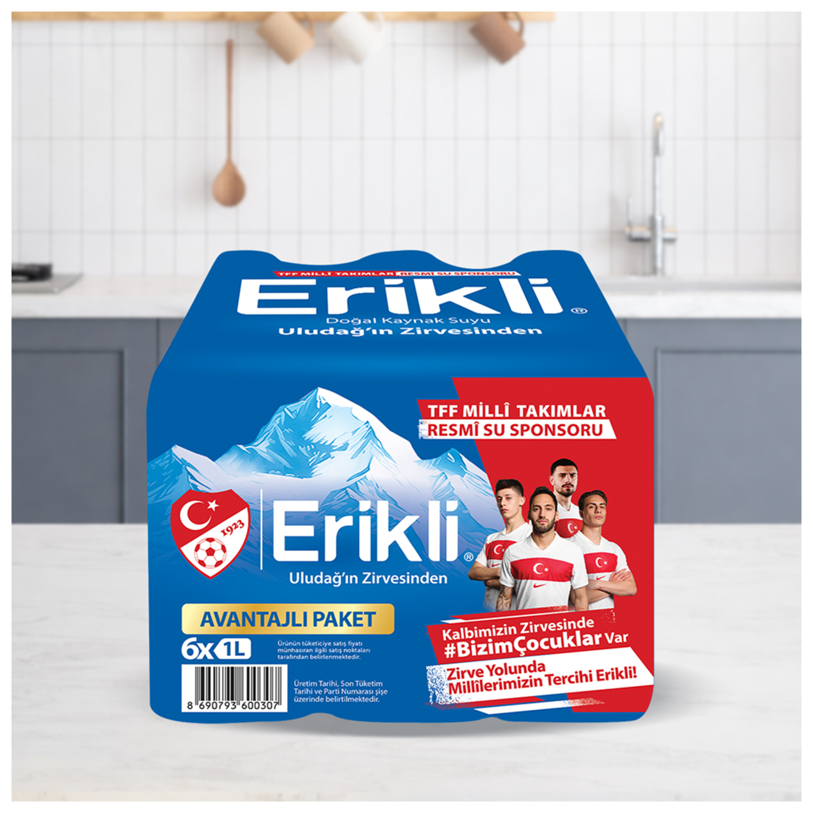 Erikli Su 6 x 1 L - Görsel 5