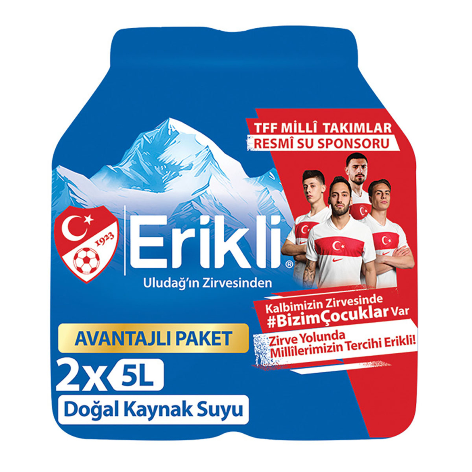 Erikli Su Avantajlı Paket 2 x 5 L - Görsel 1