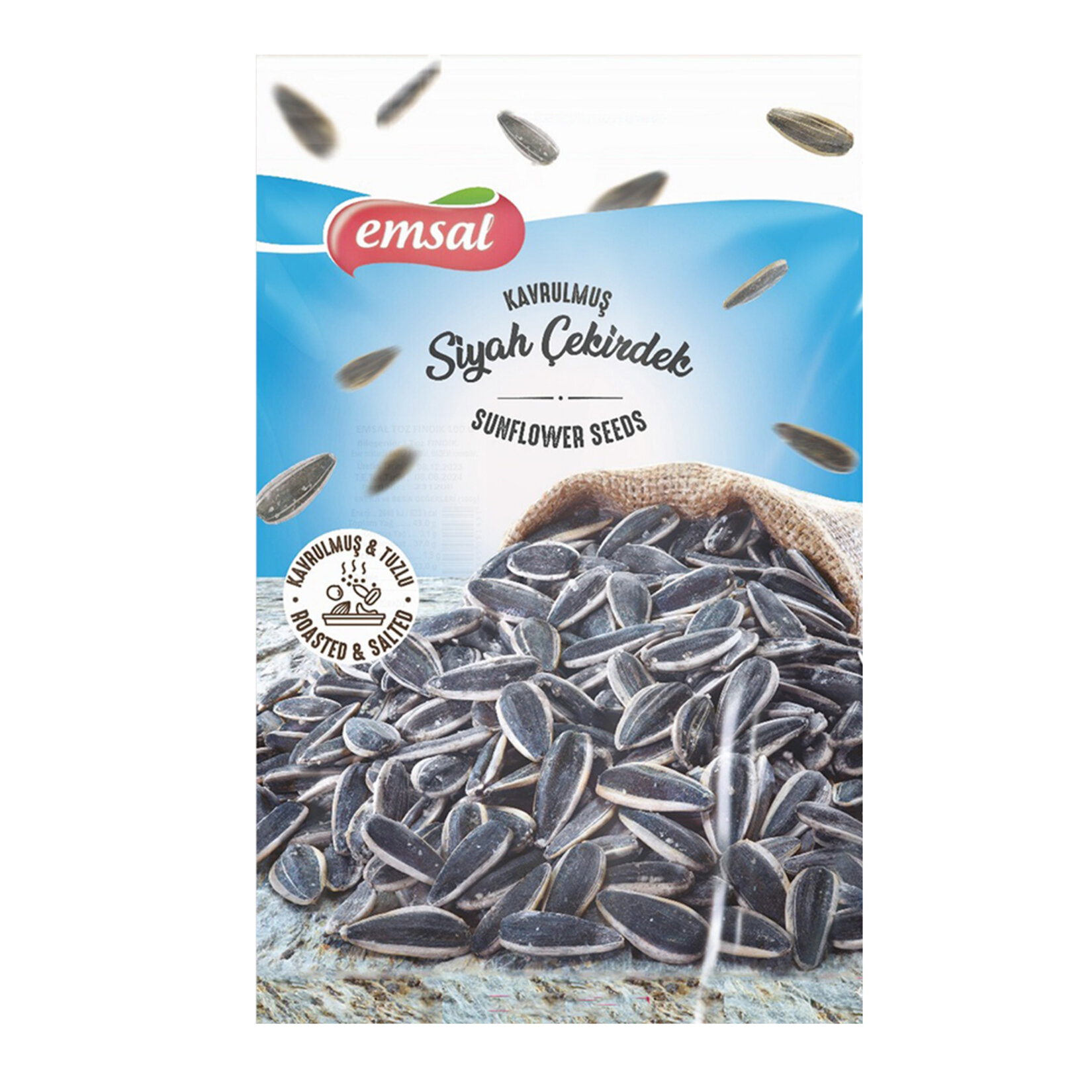 Emsal Kavrulmuş Siyah Çekirdek 250 G