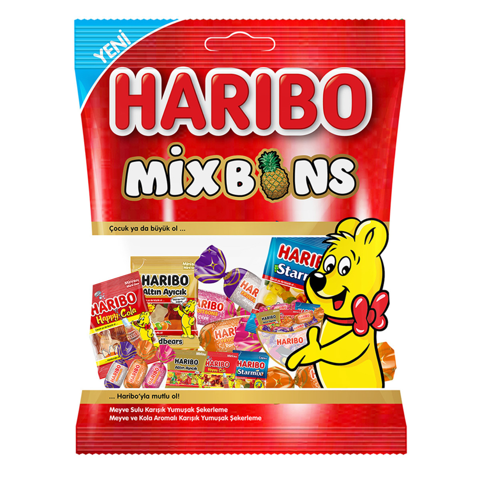 Haribo Bayramlık Fruitbons / Mixbons 325 G - Görsel 1