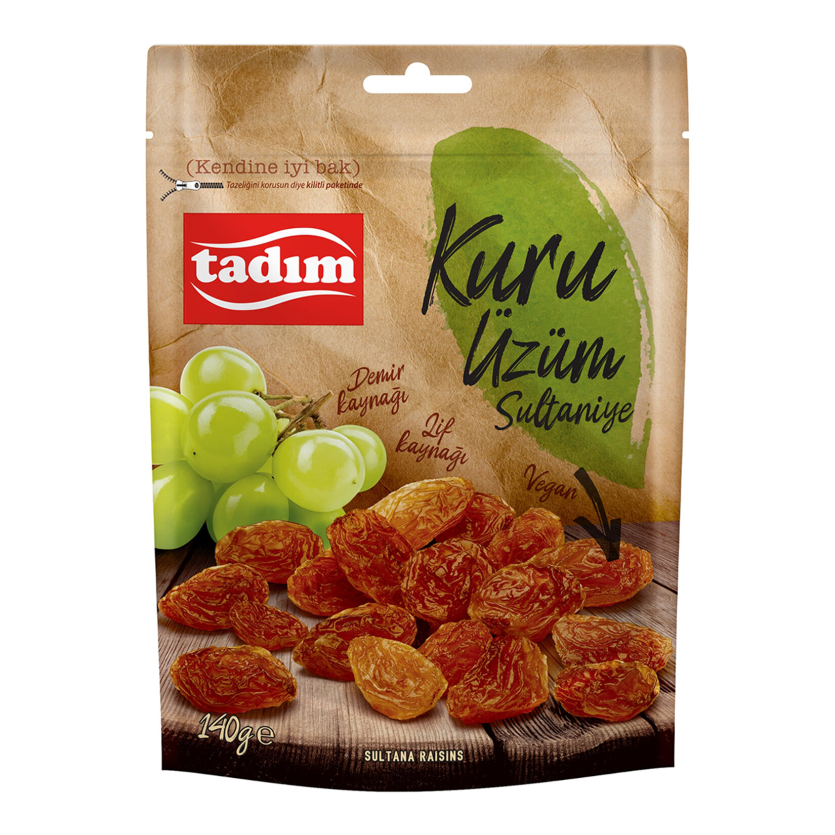 Tadım Sultaniye Kuru Üzüm 140 G