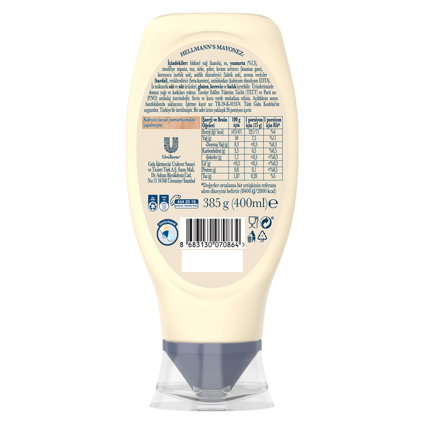Hellmann's Mayonez 385 G - Görsel 5