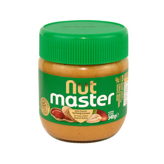 Nut Master Şeker İlavesiz Yer Fıstığı Ezmesi 340 G