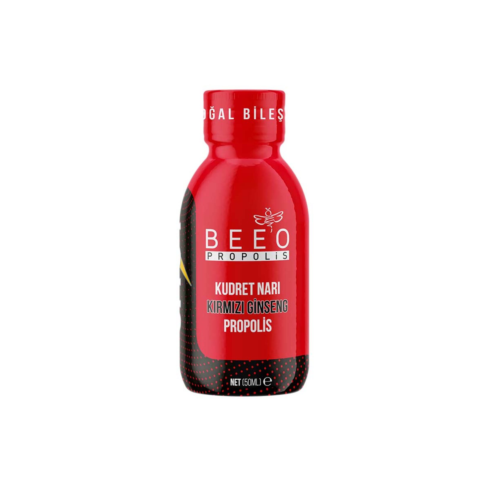 Beeo Propolis Shot Kudret Narı Kırmızı Giseng 50 Ml