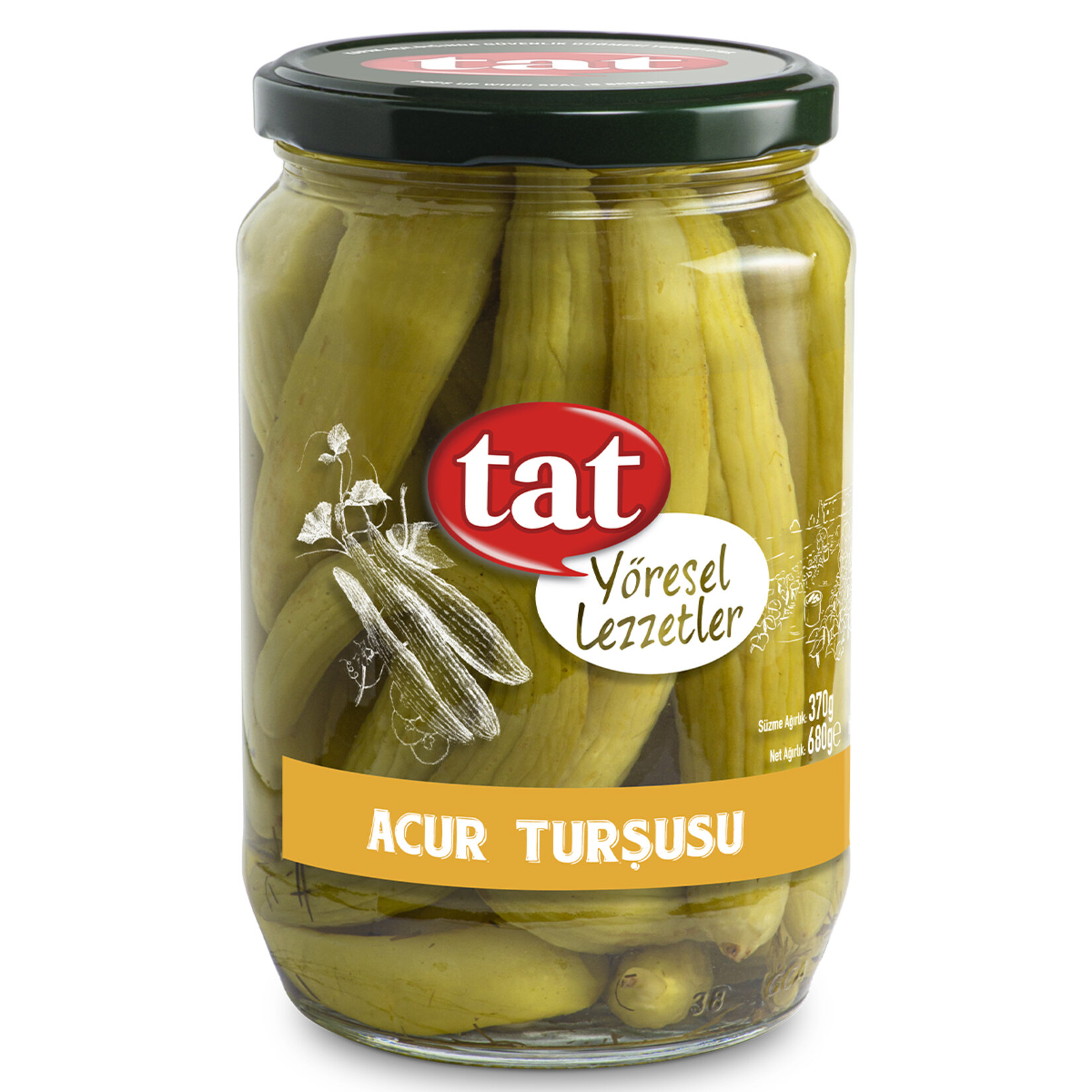 Tat Yöresel Lezzetler Acur Turşusu 680 G