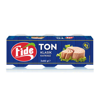 Fide Klasik Ton Balığı 3x80 G