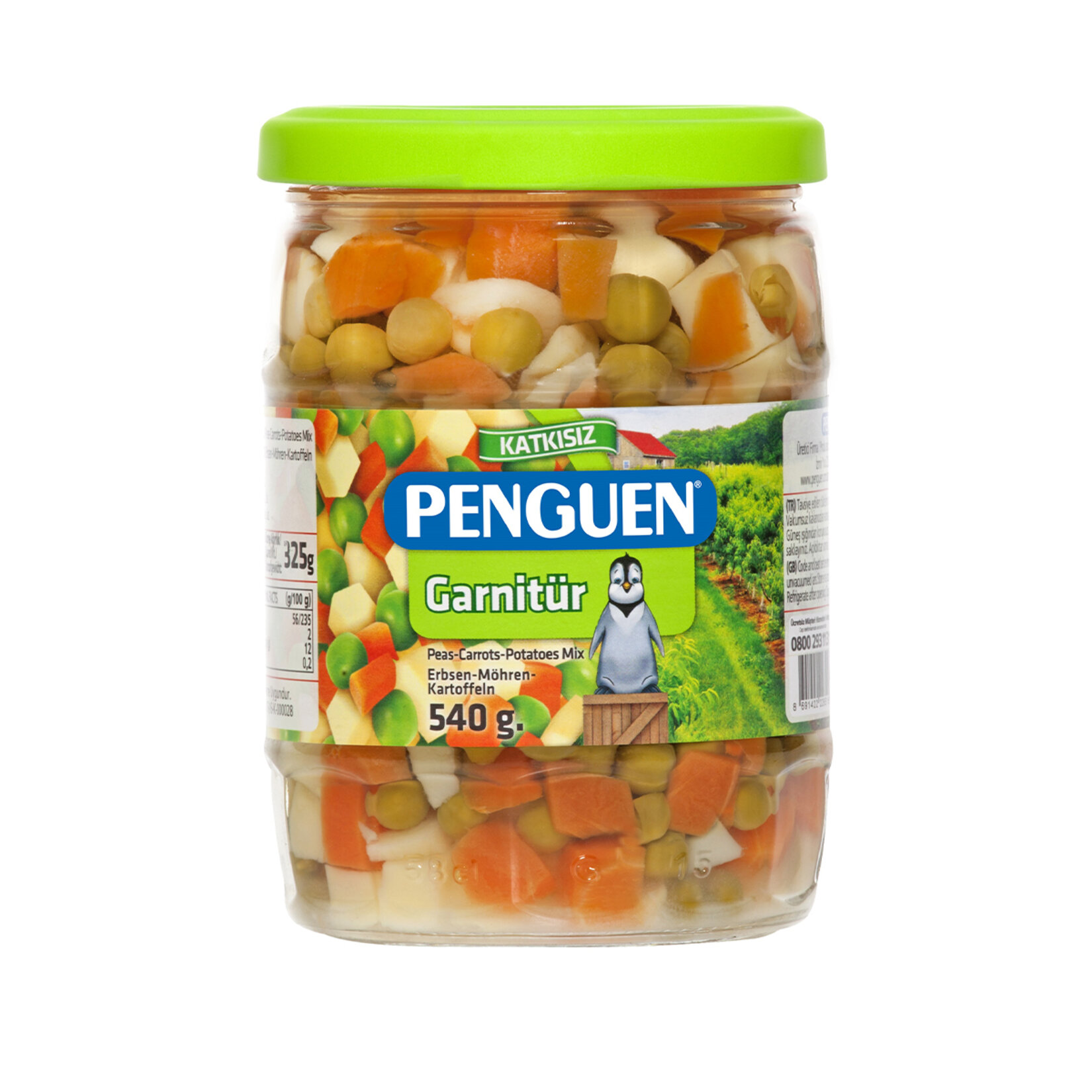 Penguen Garnitür Cam 540 G