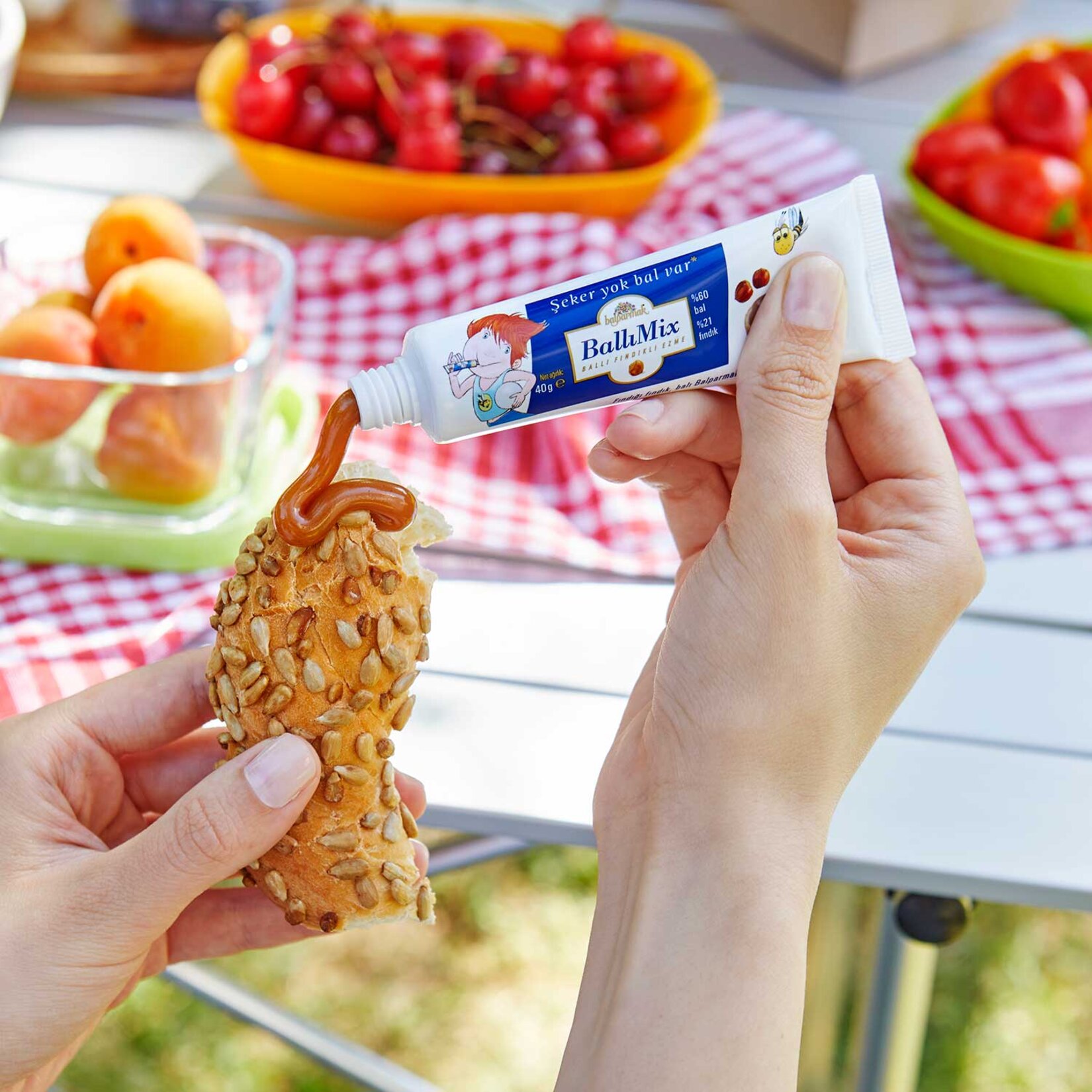 Balparmak Ballımix Ballı Tüp Fındık Ezmesi 40 G - Görsel 3