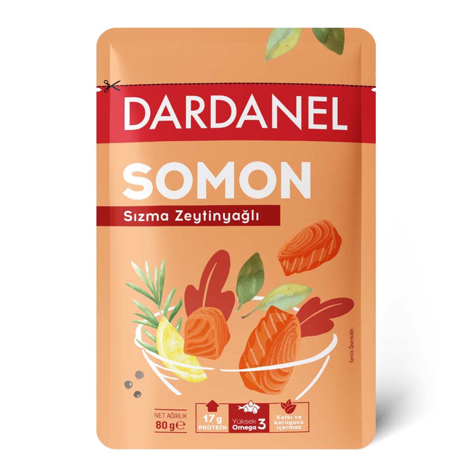 Dardanel Zeytinyağlı Somon Poşet 80 G - Görsel 1