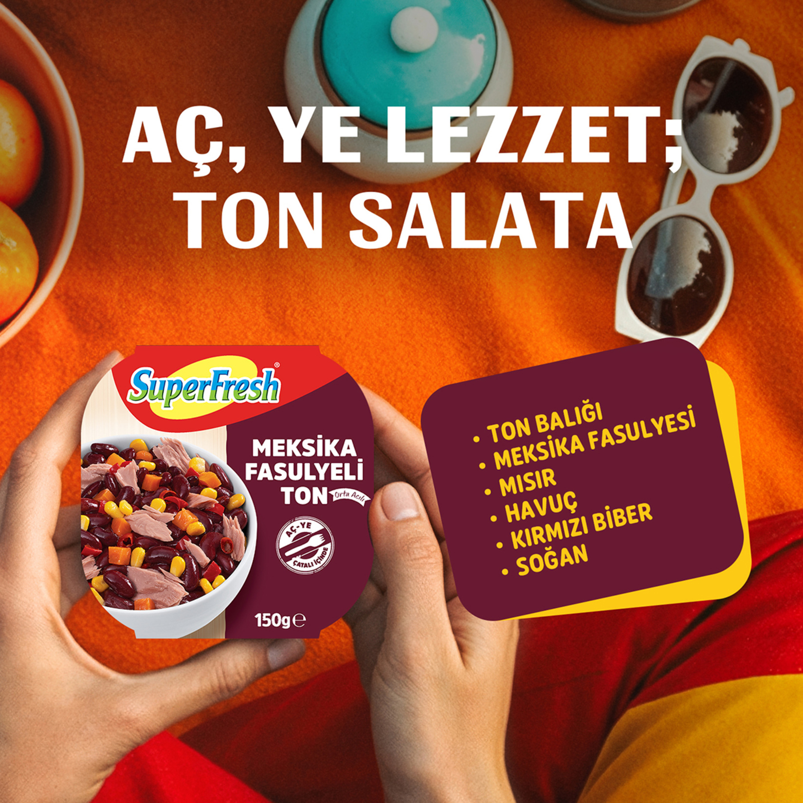 Superfresh Meksika Fasulyeli Ton 150 G - Görsel 2