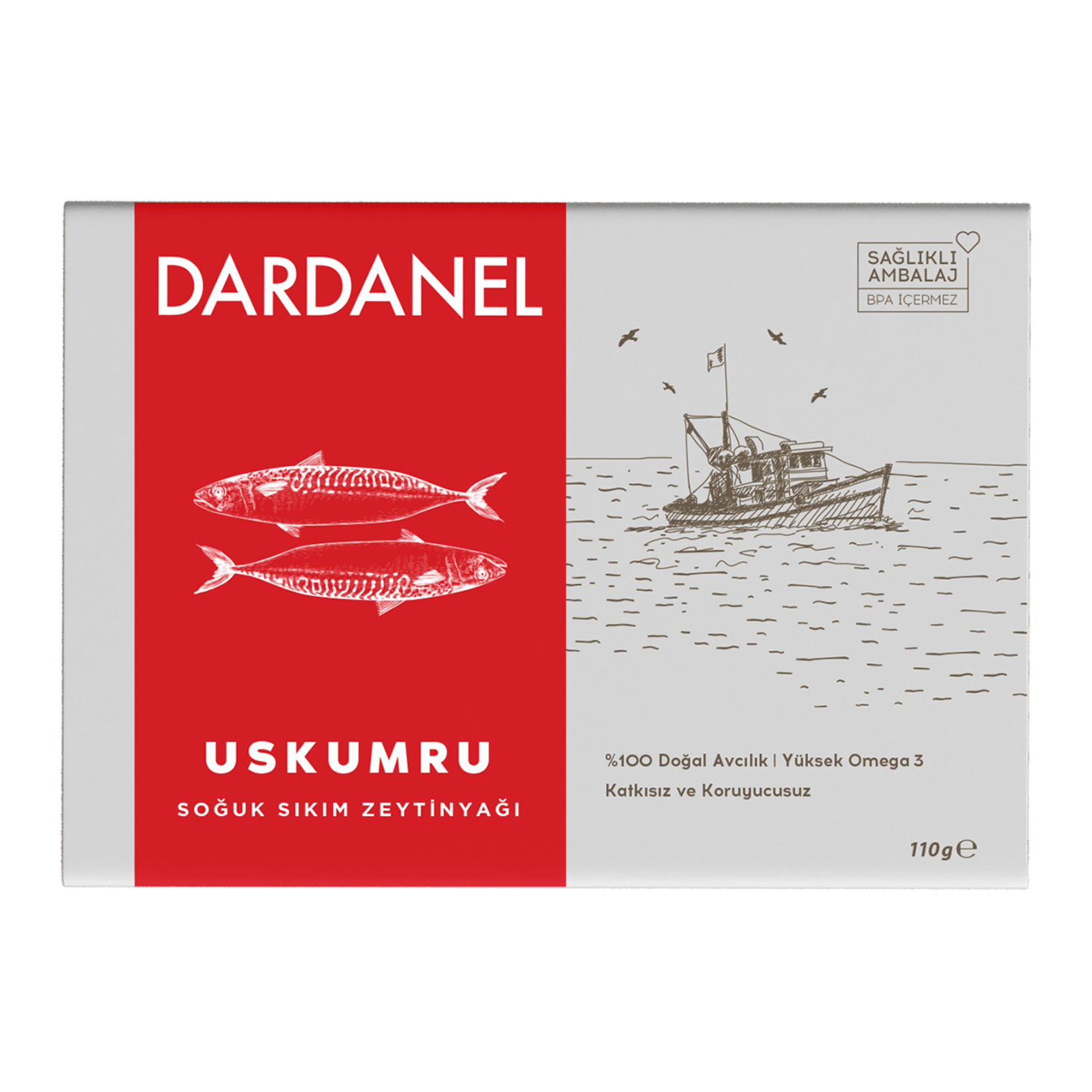 Dardanel Zeytinyağlı Uskumru 110 G
