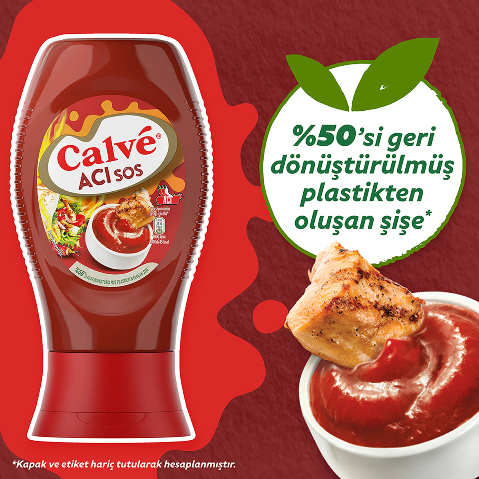Calve Acı Sos 265 G - Görsel 4