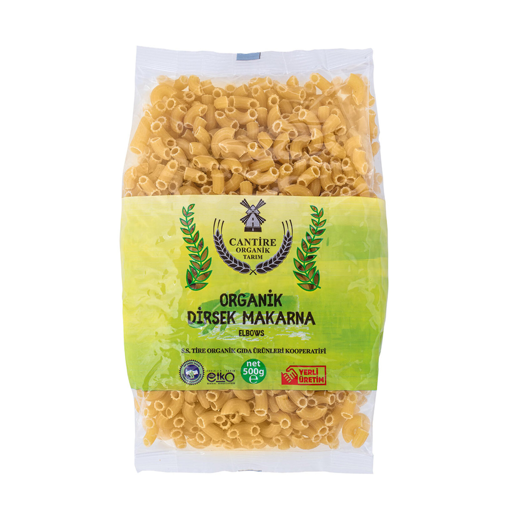 S.S Organik Gıda Dirsek Makarna 500 G