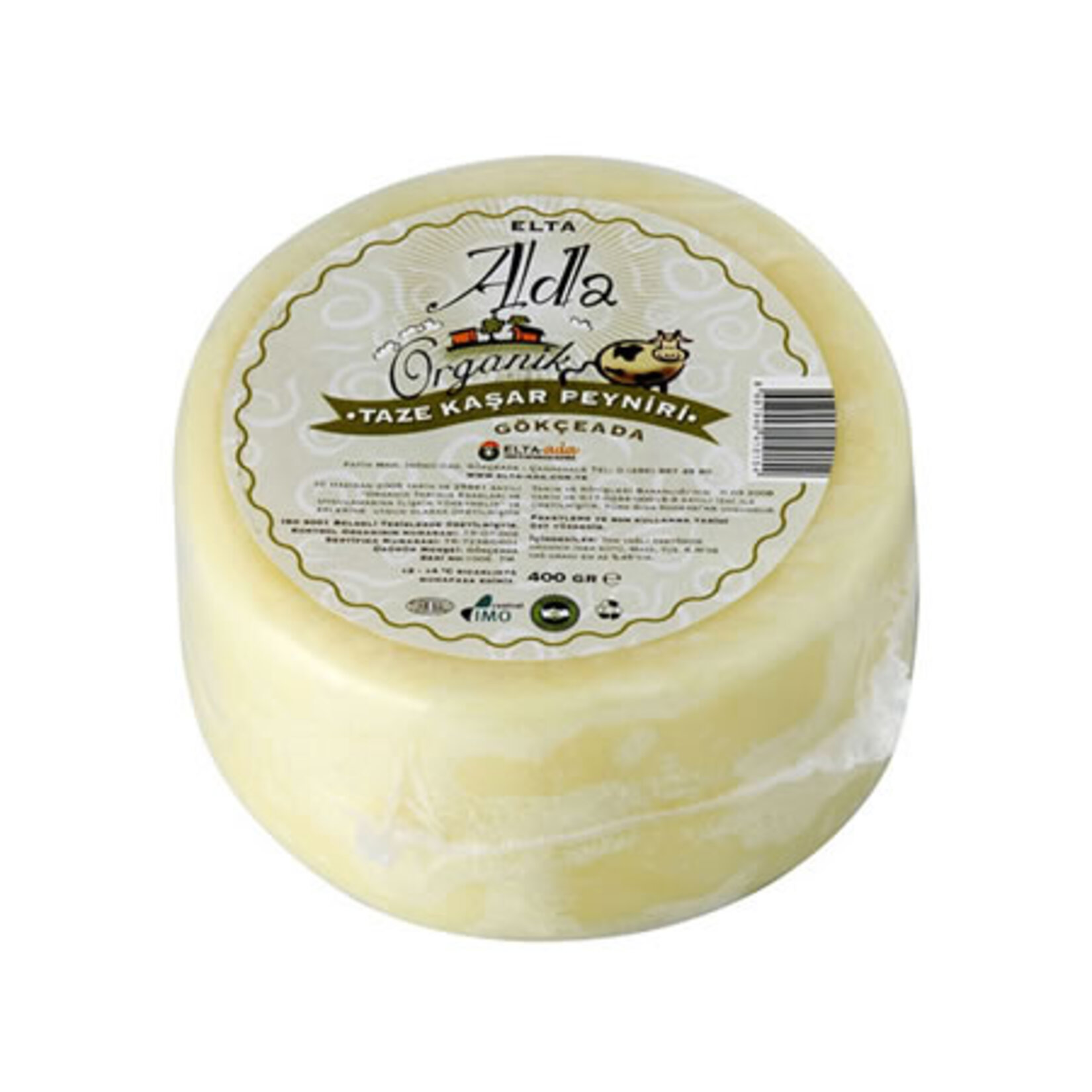 Elta Ada Organik Kaşar Peyniri 400 G