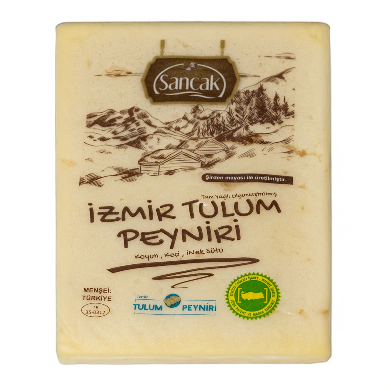 Sancak Tam Yağlı Olgunlaştırılmış İzmir Tulum Peyniri 250 G
