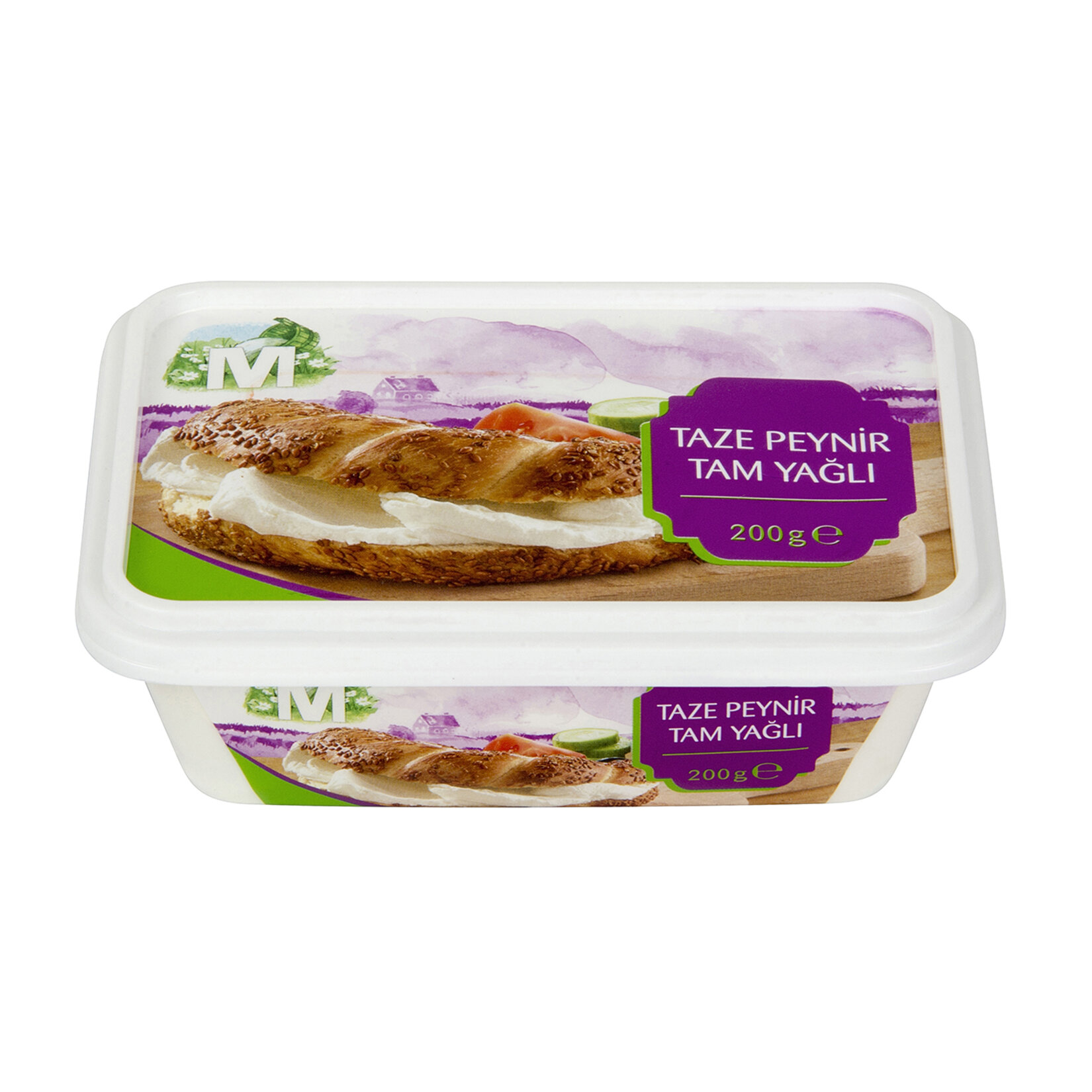 Migros Tam Yağlı Sürülebilir Taze Peynir 200 G - Görsel 1