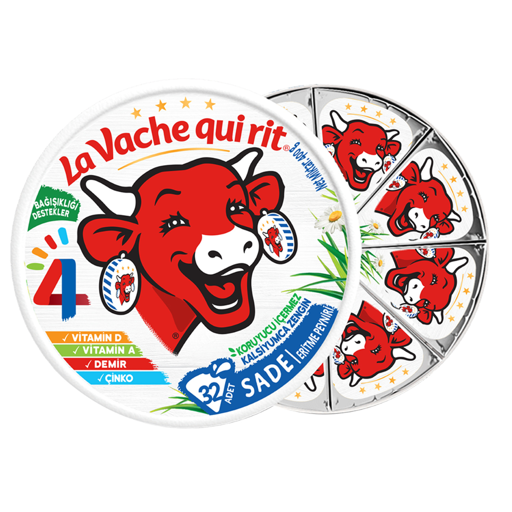 La Vache Qui Rit Üçgen Peynir 32'li 400 G - Görsel 1