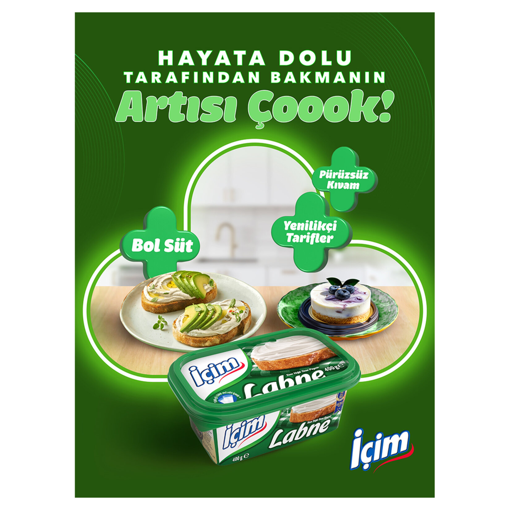 İçim Labne Peynir 400 G - Görsel 2